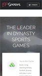 Mobile Screenshot of efsports.com